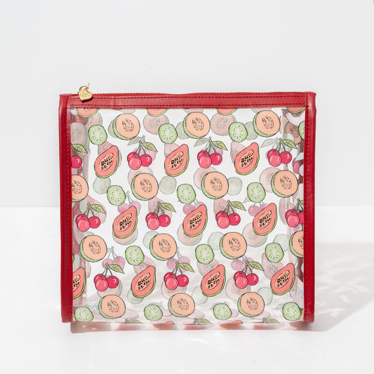 Papaya Punch Makeup Bag